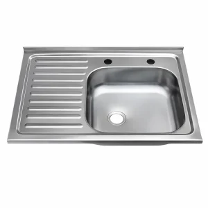 Lavaplatos Empotrado 80x44 cm Secador Izquierdo