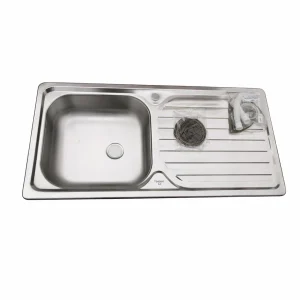 Lavaplatos Simple Empotrado 100x44 cm Secador Derecho