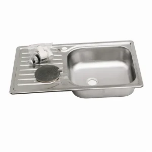 Lavaplatos Simple Empotrado 100x44 cm Secador Izquierdo