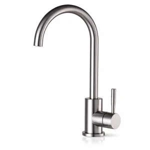 Llave Monomando Lavaplatos Vertical Inoxidable