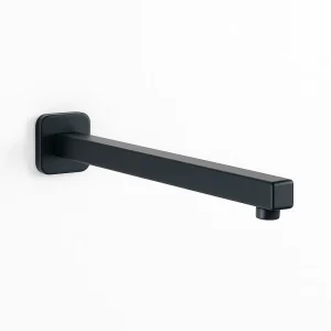 Brazo Ducha Al Muro 40 cm Schwartz Negro