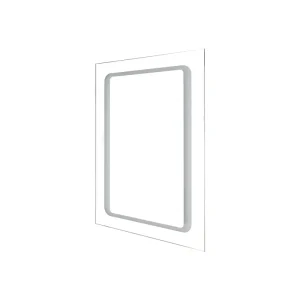 Espejo Rectangular 50 x 70 cm Con Luz Led