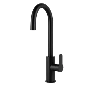 Grifería Monomando Negra Victtorino – Caño Alto Premium