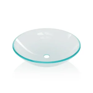 Lavamanos Cristal Sobrepuesto 415 x 415 mm