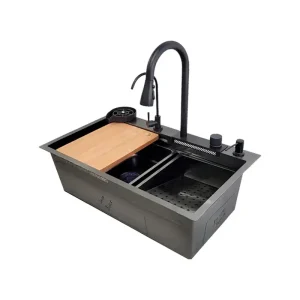 Lavaplatos Dante Negro 75 x 45 x 22 cm