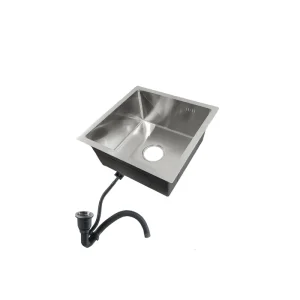 Lavaplatos Guido Plata 44 x 44 x 20 cm | Acero Inoxidable | Guido