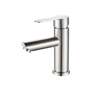 Llave Monomando Lavamanos Modern Paleta Inoxidable