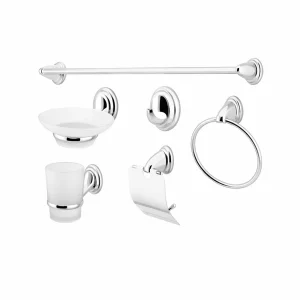 Set Accesorios Baño Colomba 6 Piezas