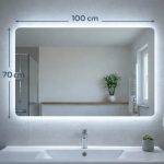 Espejo Rectangular Moderno 3 Luces Led Fría-calida Blanco - foto 7