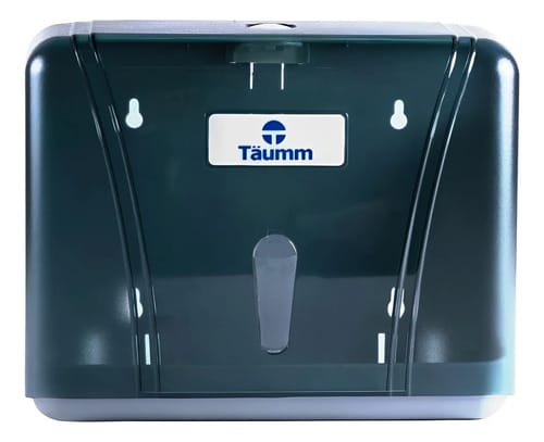 Dispensador De Papel Toalla Interfoliada Plateado