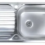 Lavaplatos Empotrado Simple 80x44 Secador Izquierdo Plate - foto 2