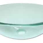 Lavamanos Sobrepuesto De Vidrio Transparente Redondo Täumm De 41.5 - foto 3