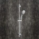Barra De Soporte Ducha Deslizable 65 Cm Acero Inoxidable - foto 9