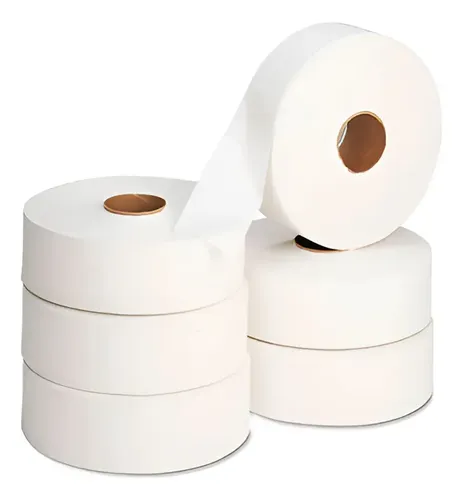 Pack De 6 Rollos Papel Higienico Industrial 216 Metros