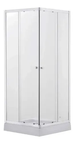 Shower Door Y Receptáculo 80x80x195 Vidrio Templado