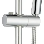 Barra De Soporte Ducha Deslizable 65 Cm Acero Inoxidable - foto 8
