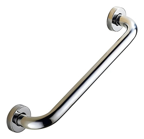 Barra De Seguridad Recta 40 Cm Baño Ducha Acero Inoxidable Plateado