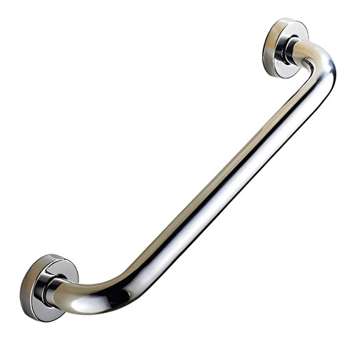Barra Seguridad Recta Ducha Baño 60 Cm X 3,2 Cm Inoxidable Plateado