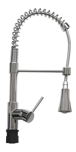 Grifo Monomando Profesional Täumm Con Cuello Extensible Para Lavaplatos