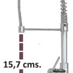 Grifo Monomando Profesional Täumm Con Cuello Extensible Para Lavaplatos - foto 3