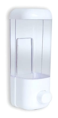 Dispensador De Jabón Manual Täumm Para Pared, Blanco De Plástico 500 Ml