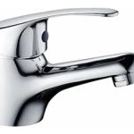 Llave Lavamanos Lavatorio Colomba Acero Inoxidable Baño Plateado - foto 2