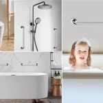 Barra De Seguridad Recta 30 Cm Ducha Baño Acero Inoxidable Plateado - foto 3