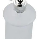 Jabonera Acero Inoxidable Líquido Gel Botella Baño Plateado - foto 3