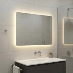 Espejo Rectangular Moderno 3 Luces Led Fría-calida Blanco - foto 8